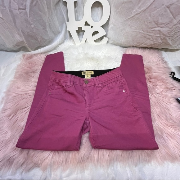 Democracy AB technology size 6 magenta coloured soft jeans - Picture 5 of 9
